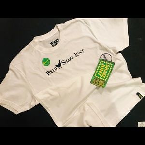 Premium Shake Junt “Pollo” White Skate Tee NWT